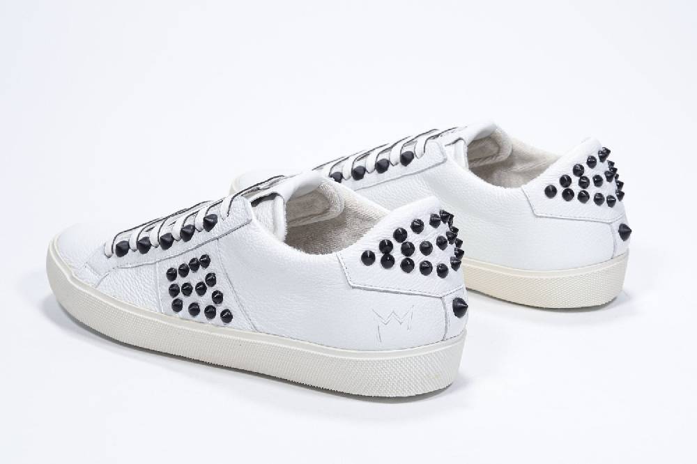 Leather Crown STUDLIGHT | Bianco - BASSE - Uomo