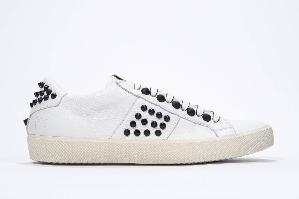 Leather Crown STUDLIGHT | Bianco - BASSE - Uomo