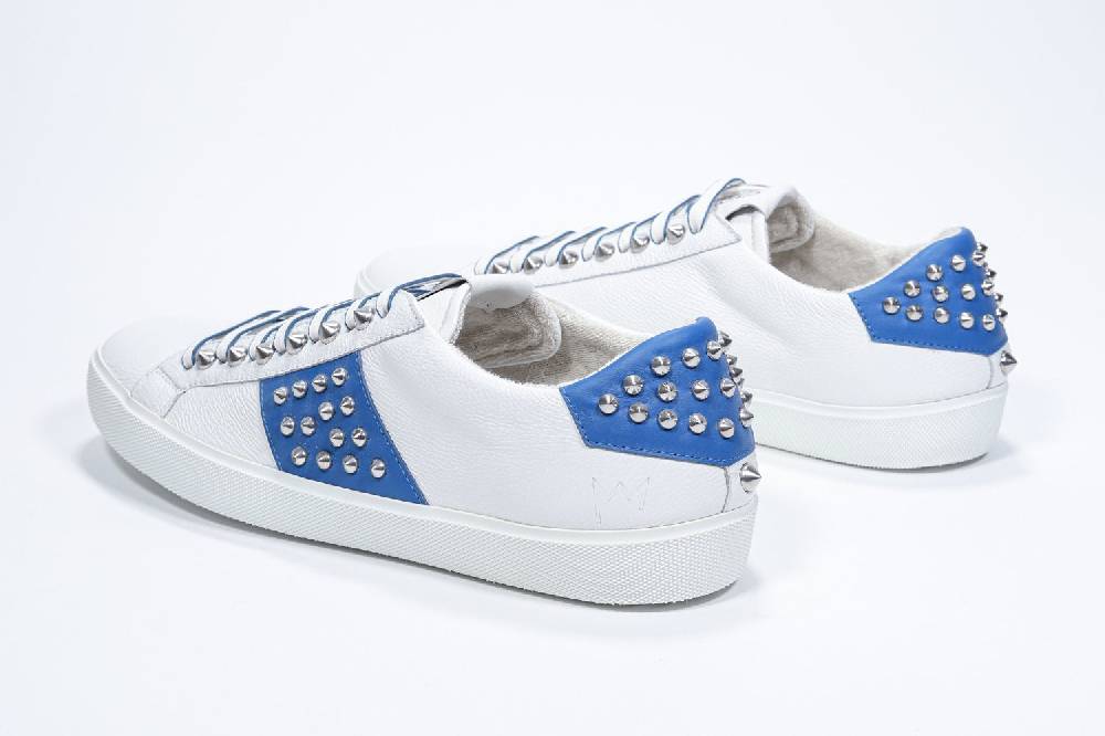 Leather Crown STUDLIGHT | Bianco E Blu - BASSE - Uomo