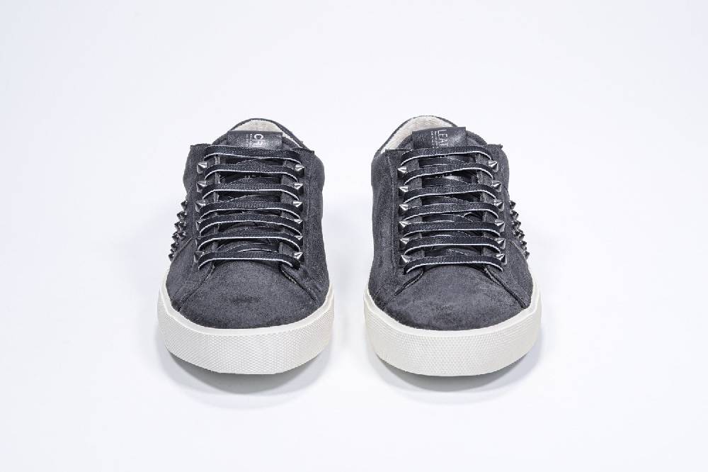 Leather Crown STUDLIGHT | Grigio - BASSE - Uomo