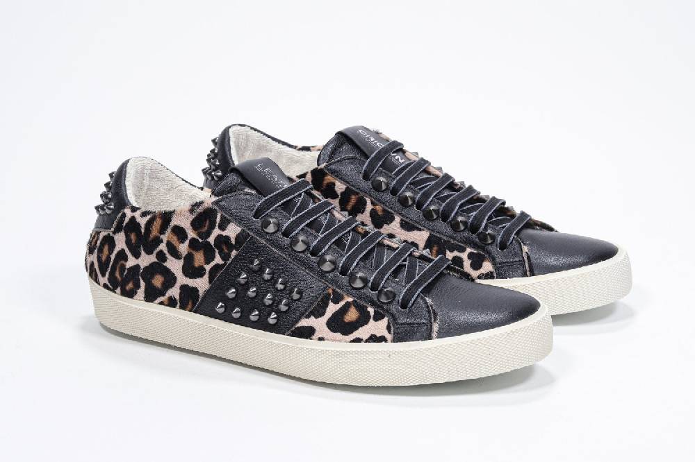 Leather Crown STUDLIGHT | Leo & Black - BASSE - Donna