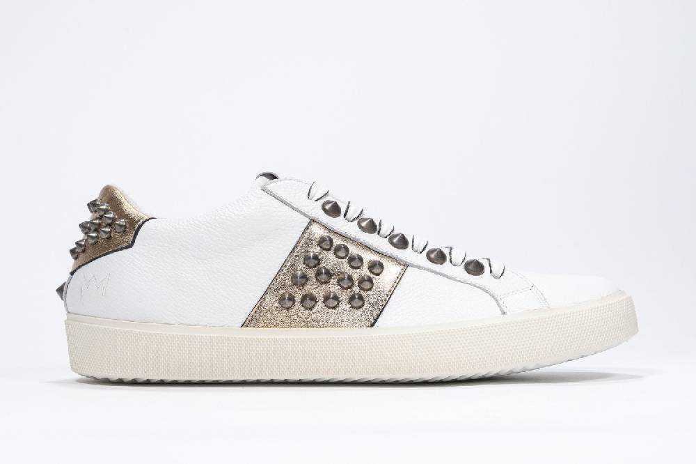 Leather Crown STUDLIGHT | Oro e bianco - BASSE - Donna