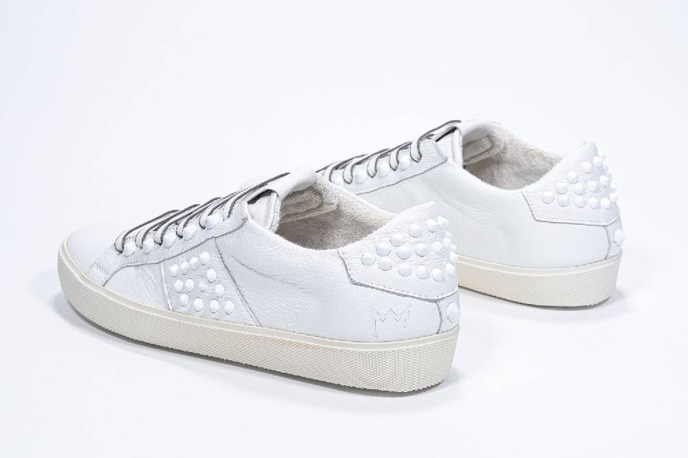 Leather Crown STUDLIGHT | Tutto Bianco - BASSE - Uomo