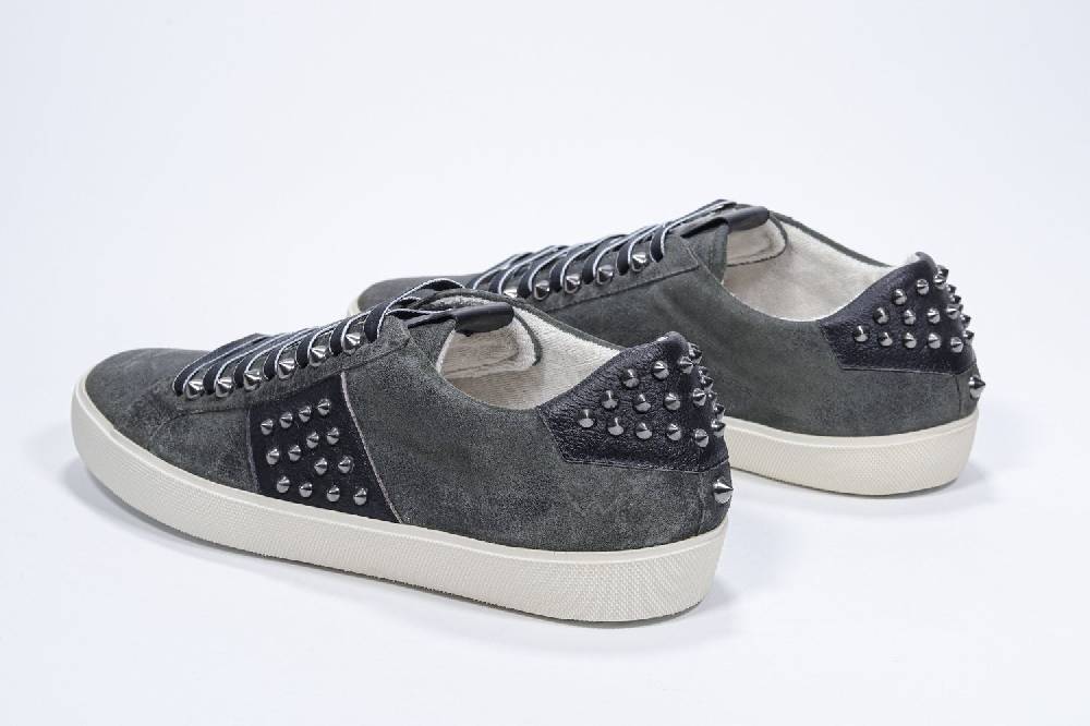 Leather Crown STUDLIGHT | Verde Militare - BASSE - Uomo