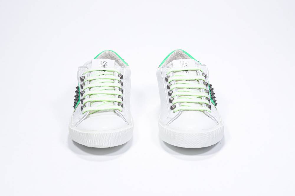Leather Crown STUDLIGHT | Verde Neon - BASSE - Donna