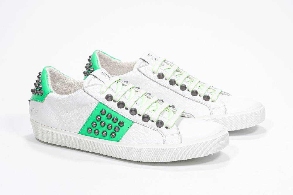 Leather Crown STUDLIGHT | Verde Neon - BASSE - Uomo