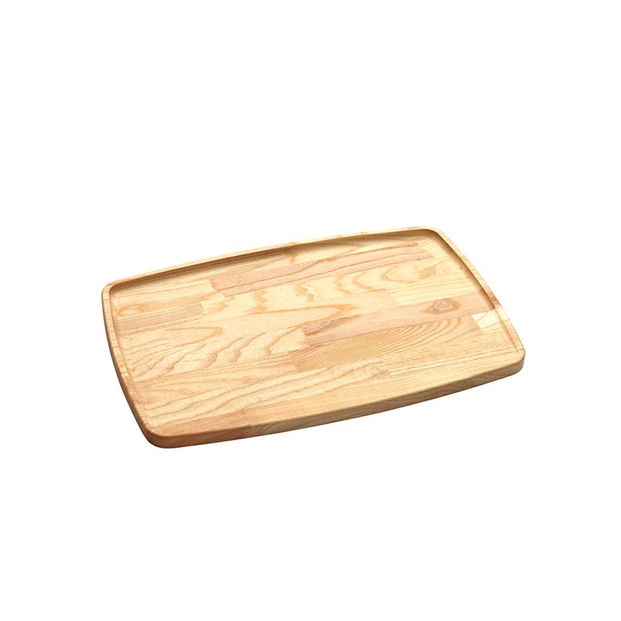 Legnoart Dorsoduro Tagliere in legno di frassino naturale massello, realizzato in Italia e rifinito a mano con prodotti biologici