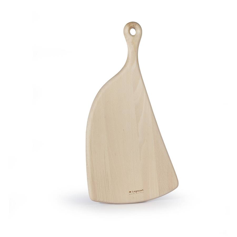 Legnoart Prosciutto Tagliere molto grande e robusto realizzato in legno di faggio, finitura a mano