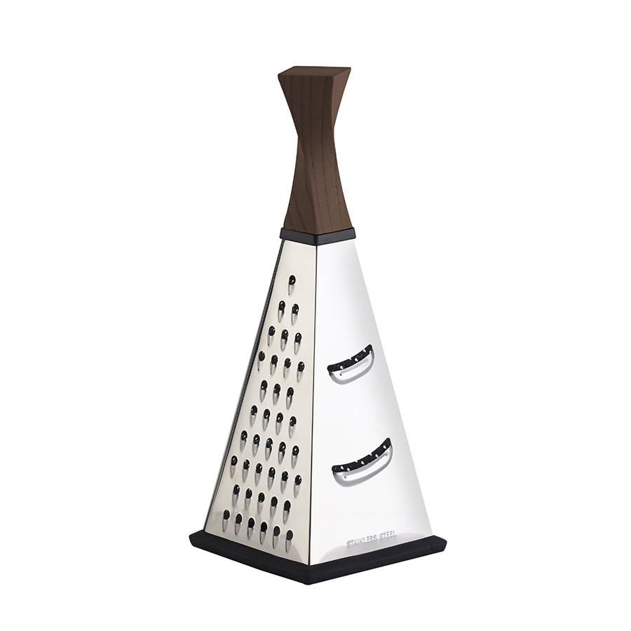 Legnoart Twist Grattugia multi funzione con lama in acciaio inox e manico in frassino