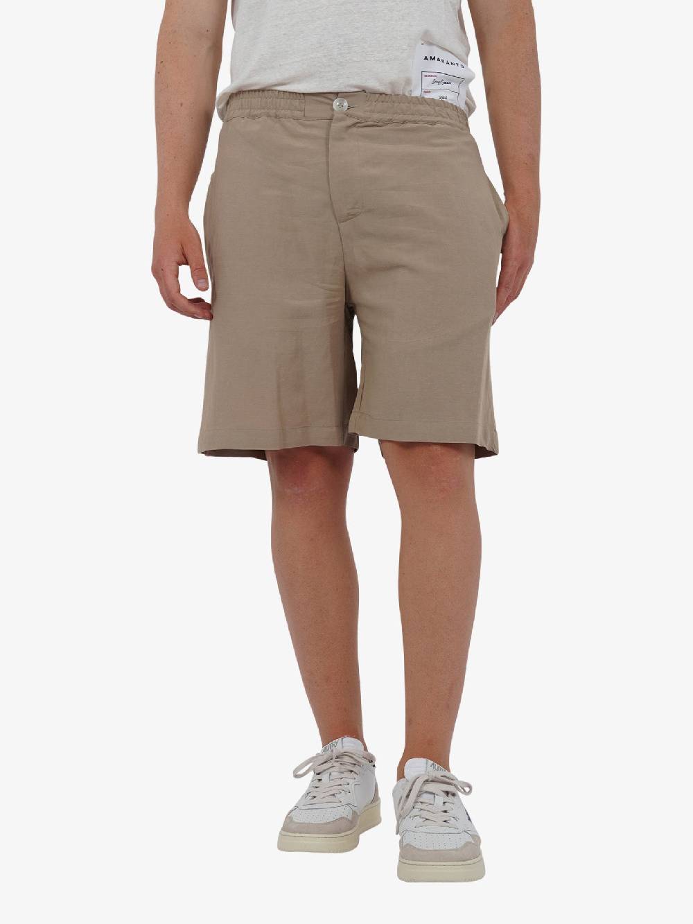 3DICI Bermuda BEU3DICI001BNAS uomo viscosa beige