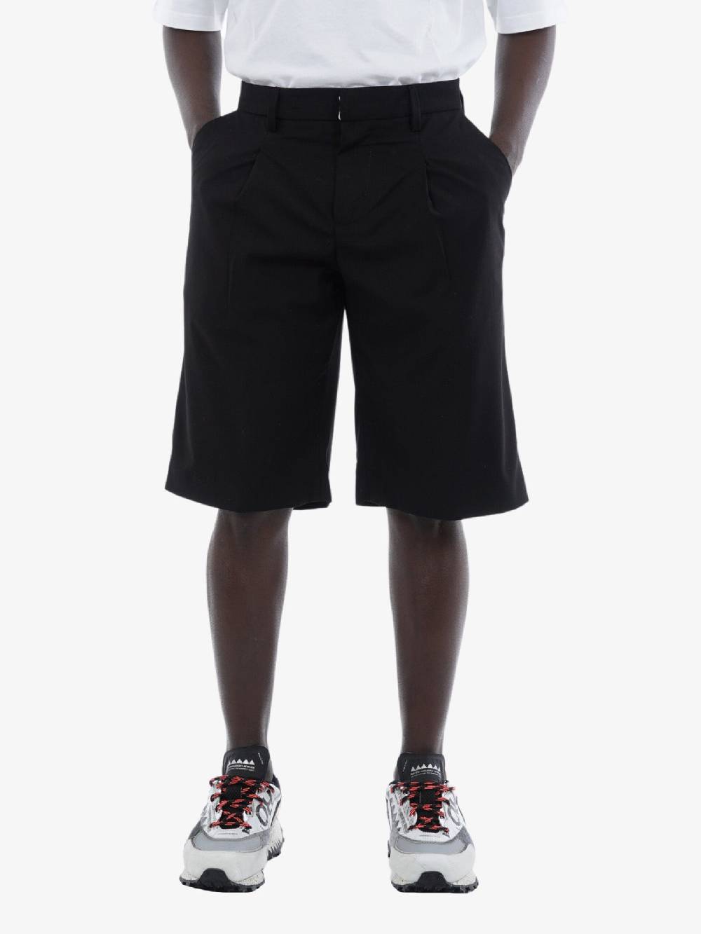 3DICI Bermuda Modello Palazzo Uomo Nero