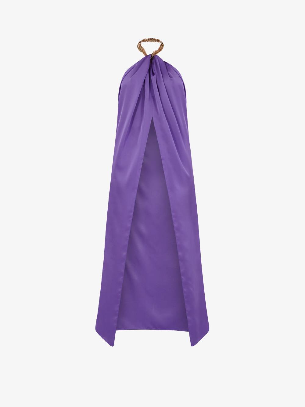 SPACE SIMONA CORSELLINI Abito Fluido In Raso Donna Viola
