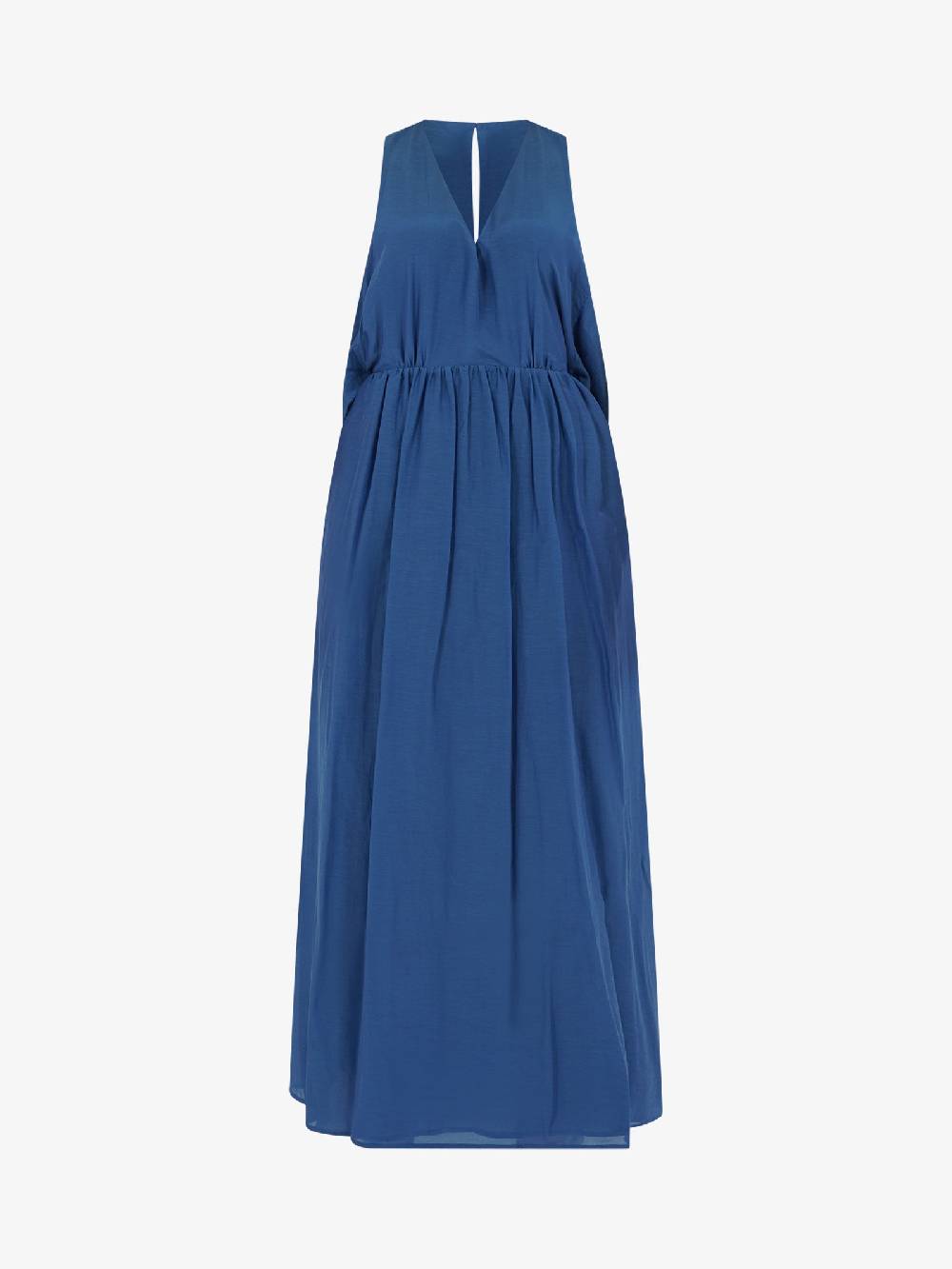 SEMICOUTURE Abito Lungo Annabella S4SI14 Donna Cotone Blu