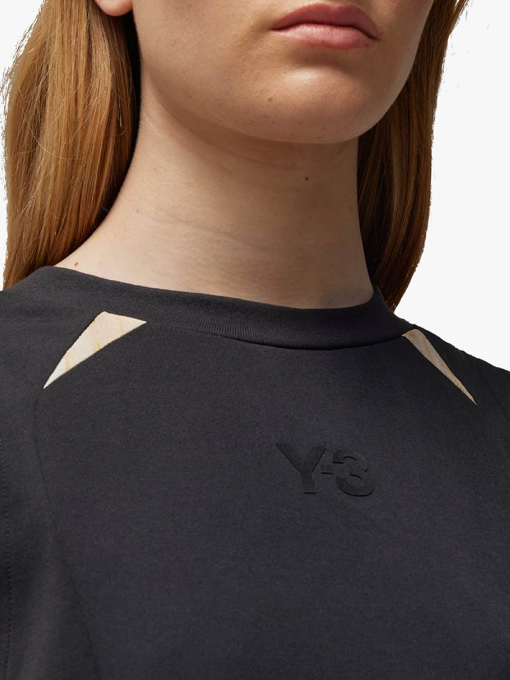 Y-3 Abito Midi Rust Dye Tank IR6244 Donna Cotone Nero