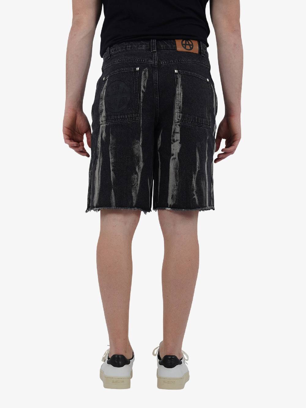 ACUPUNCTURE Bermuda SHADES DENIM Uomo Cotone Blu