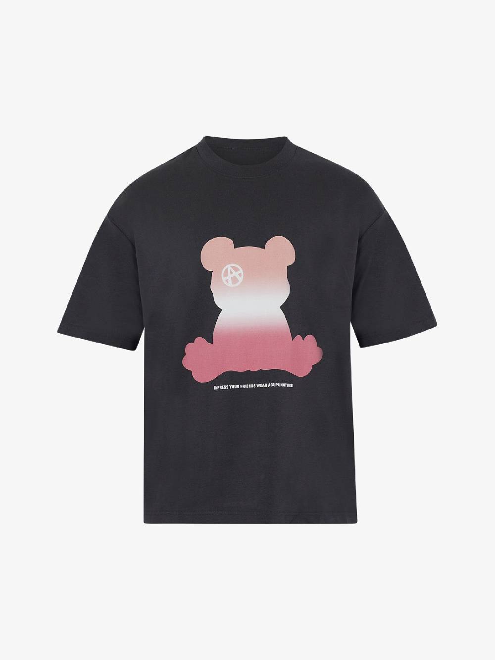 ACUPUNCTURE T-shirt VAIN TEDDY Uomo Cotone Grigio