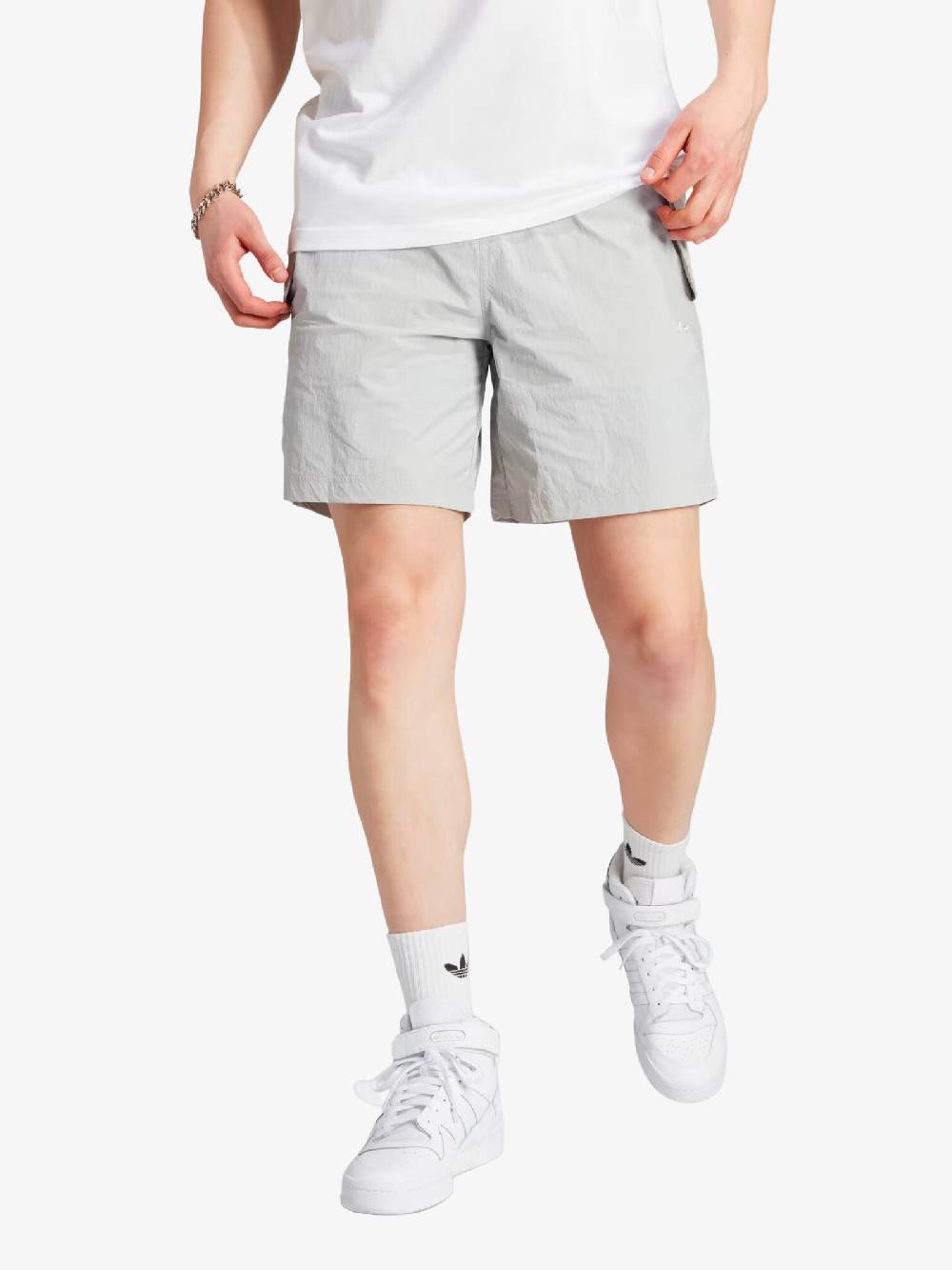 ADIDAS Bermuda ADV UF IL5185 Uomo Grigio Chiaro