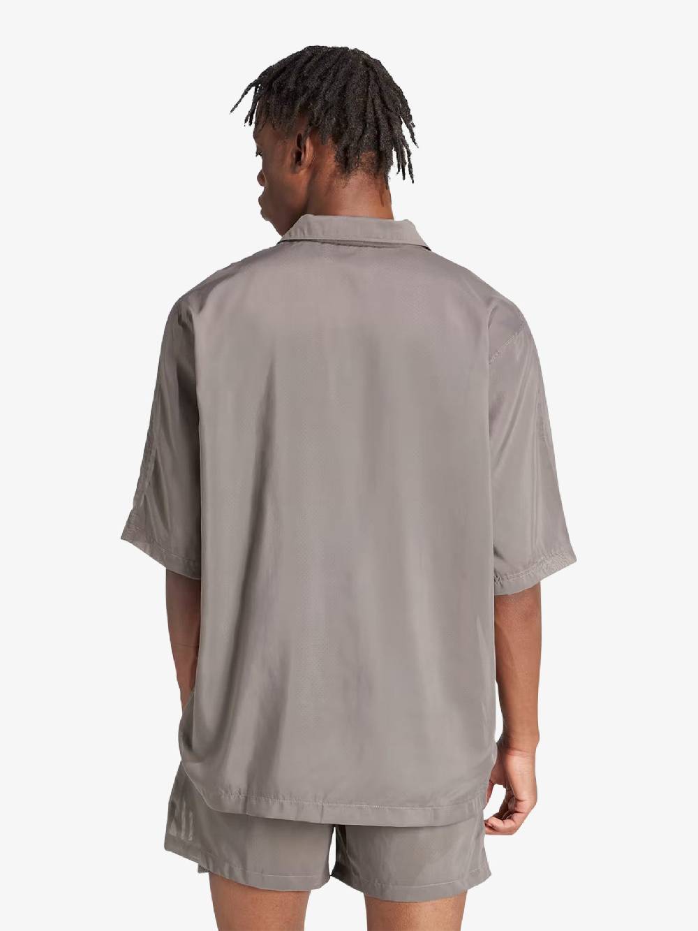 ADIDAS Camicia Fashion Sleeve IT7439 Uomo Grigio