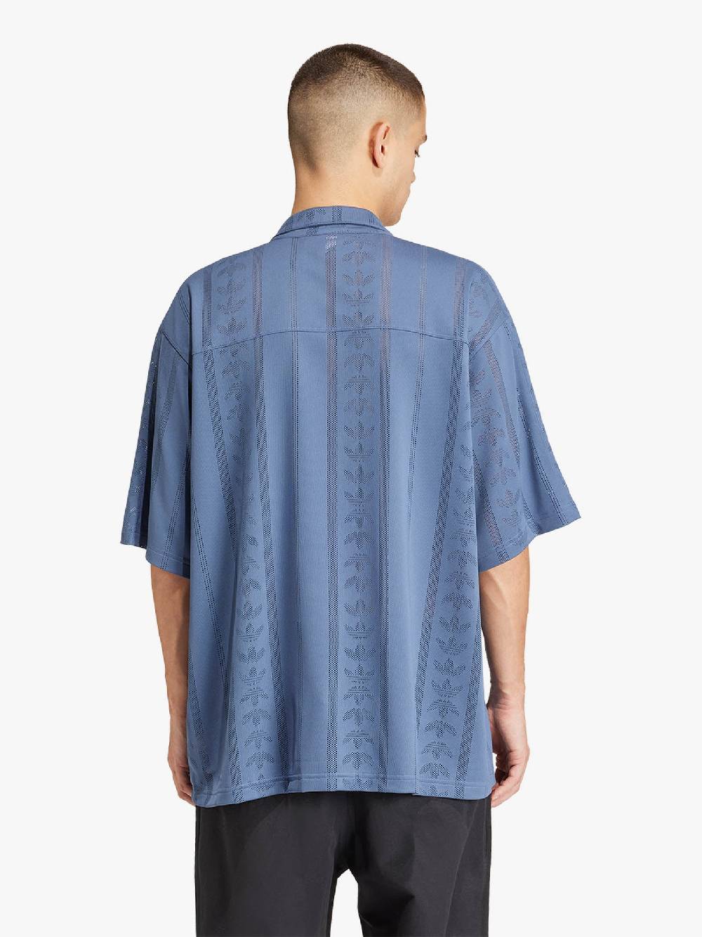 ADIDAS Camicia Fashion Sleeve IT7499 Uomo Grigio