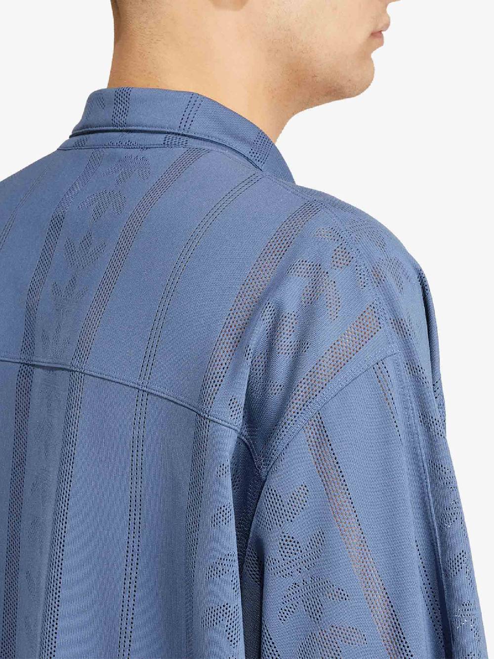 ADIDAS Camicia Fashion Sleeve IT7499 Uomo Grigio