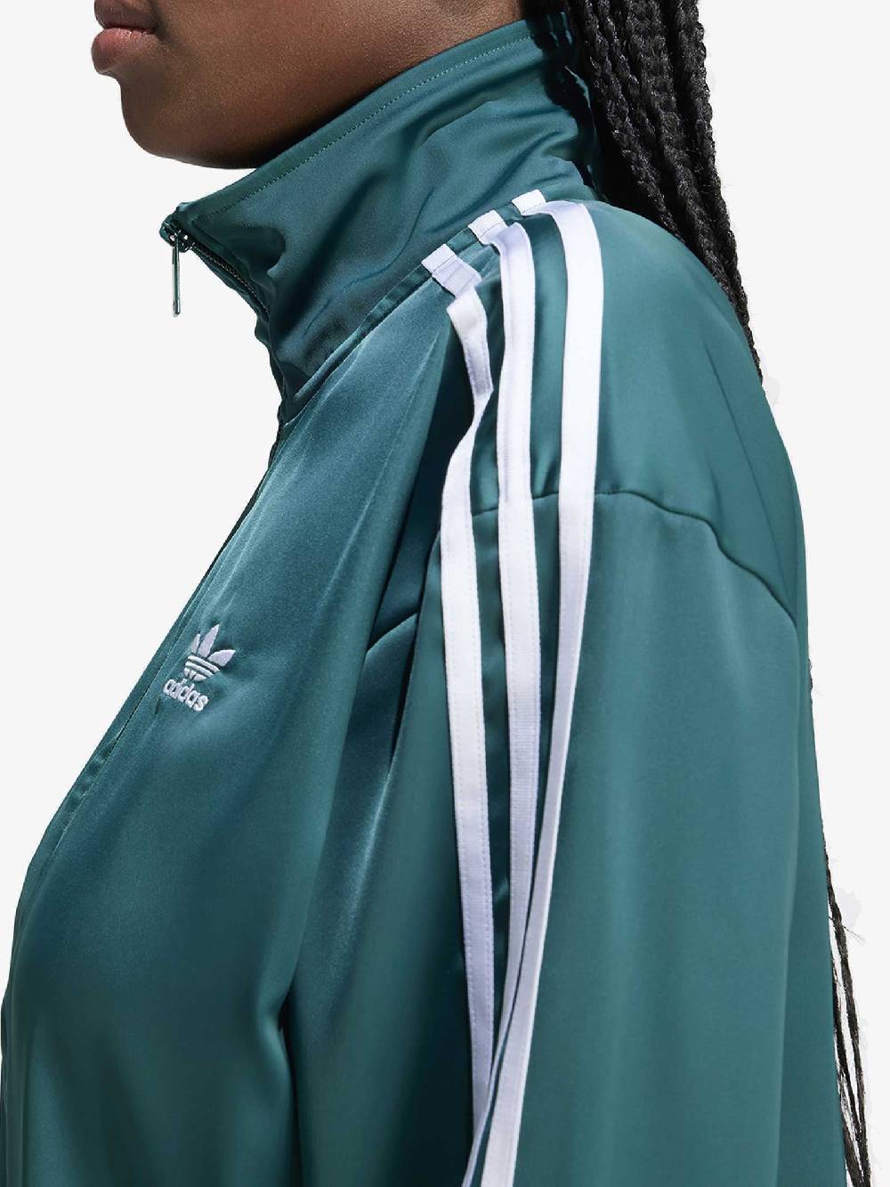 ADIDAS Felpa Girocollo Satin IP0699 Donna Verde