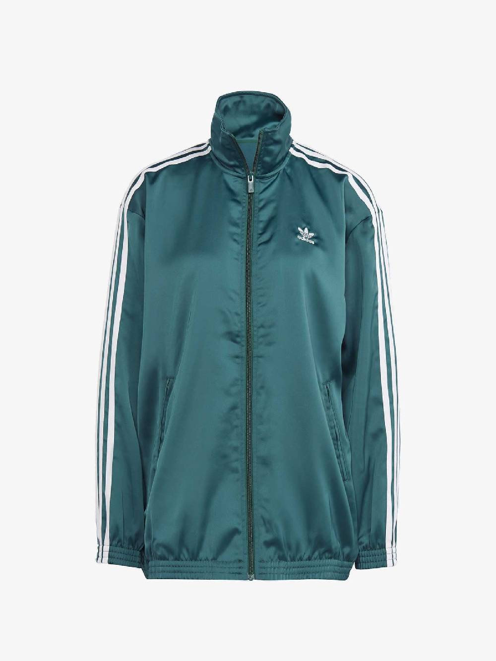 ADIDAS Felpa girocollo Satin IP0699 donna verde