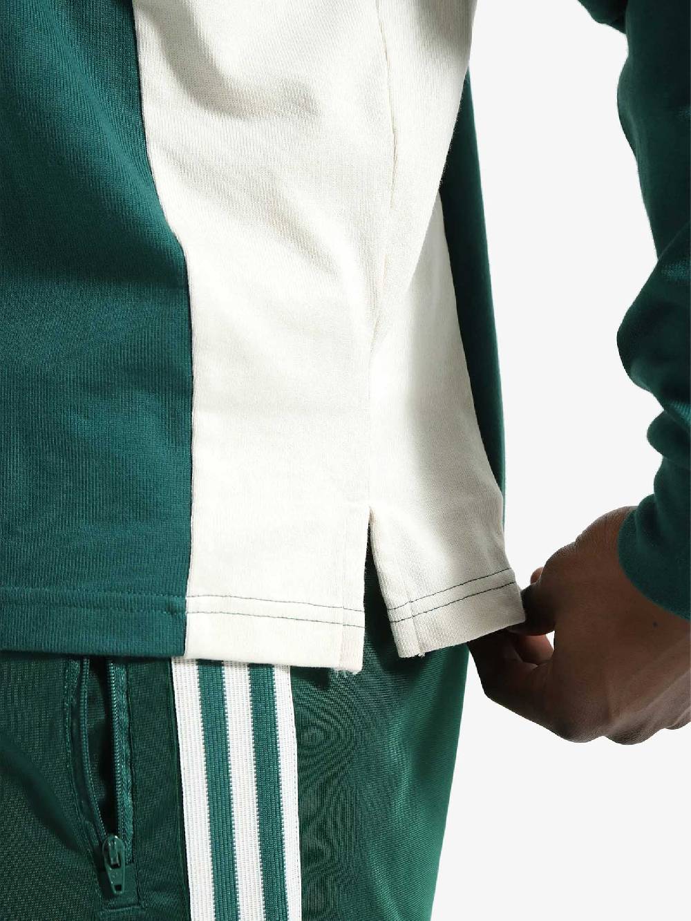 ADIDAS Polo RUGBY SHIRT IU0210 Uomo Cotone Verde