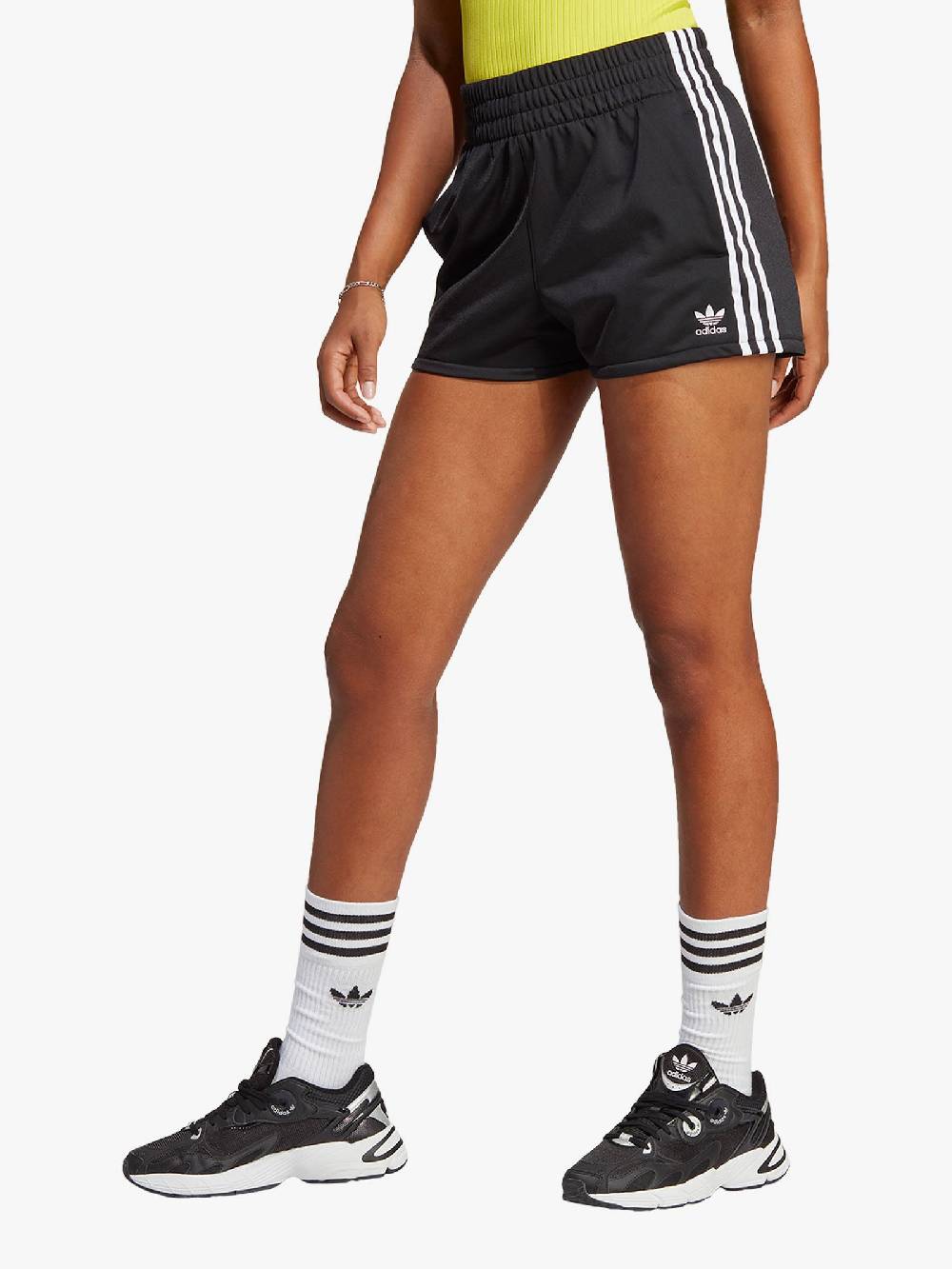 ADIDAS Shorts Adicolor 3-Stripes IB7426 Donna Nero