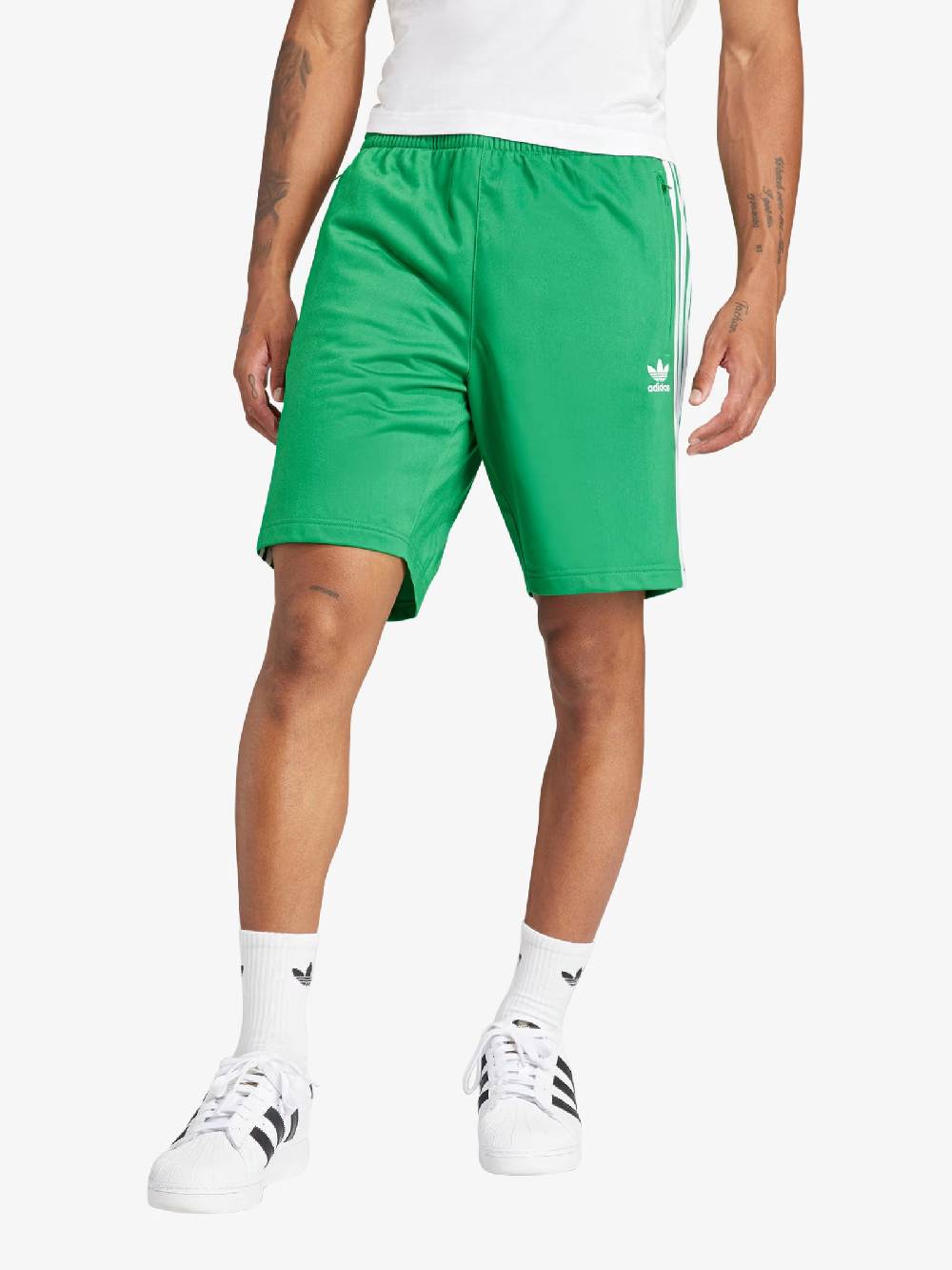 ADIDAS Shorts ADICOLOR FIREBIRD IM9420 Uomo Verde