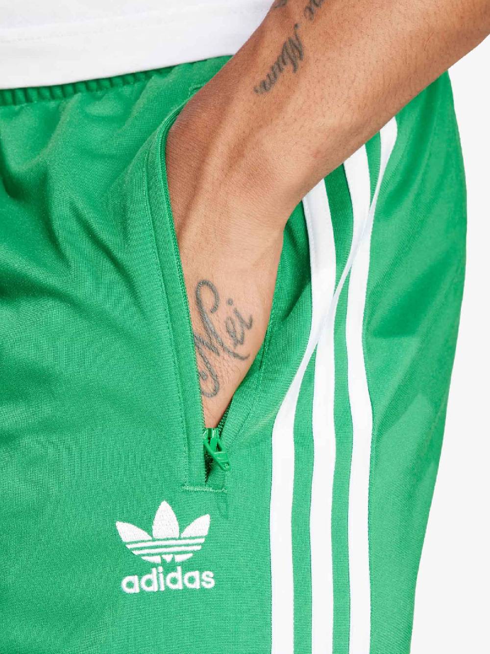 ADIDAS Shorts ADICOLOR FIREBIRD IM9420 Uomo Verde