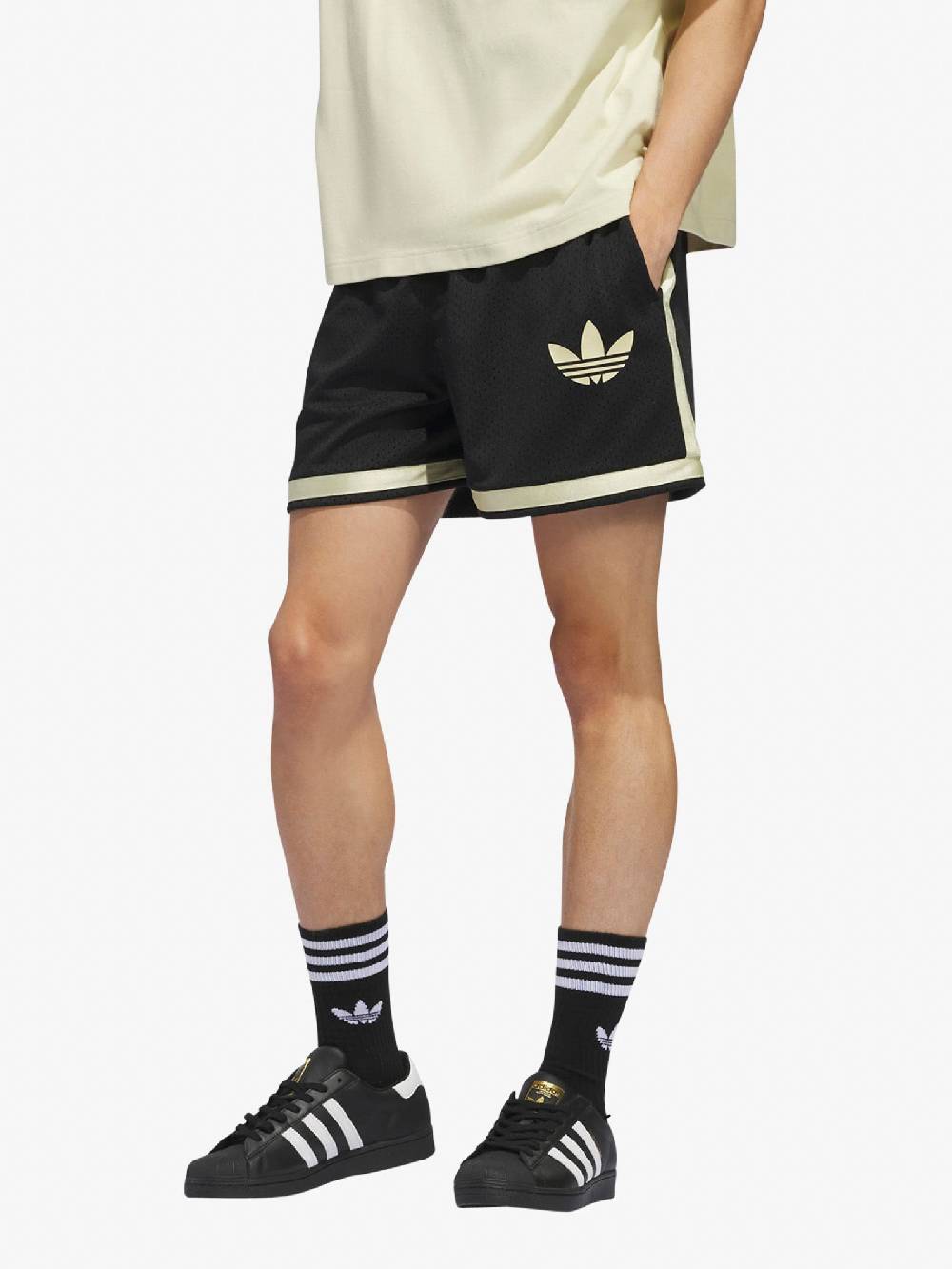 ADIDAS Shorts GENDER NEUTRAL IM9643 Uomo Nero