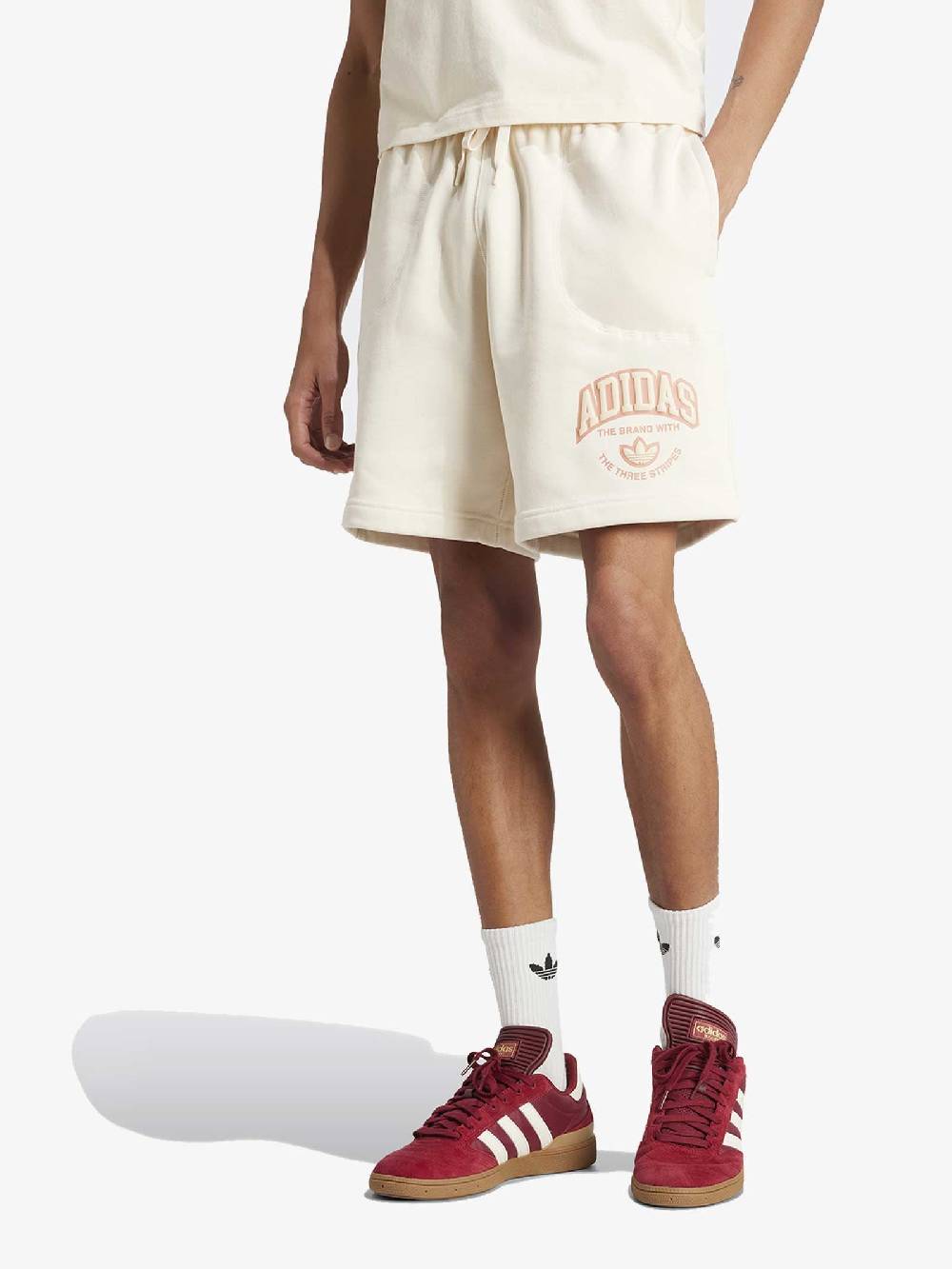 ADIDAS Shorts VRCT IS0189 Uomo Cotone Beige