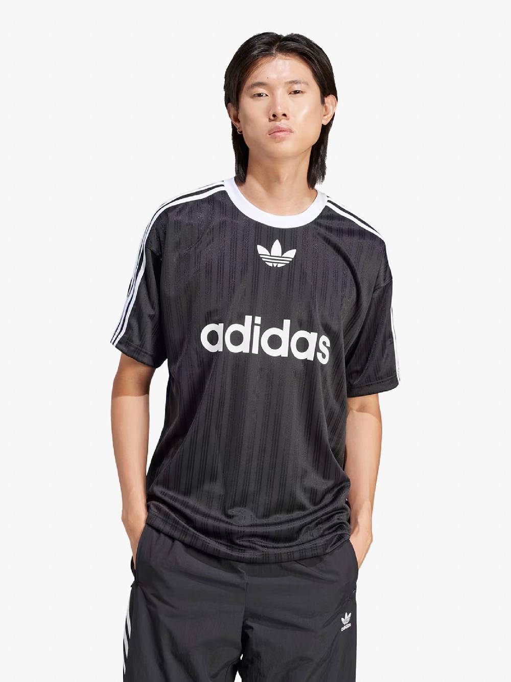 ADIDAS T-shirt Adicolor IU2341 Uomo Nero/bianco