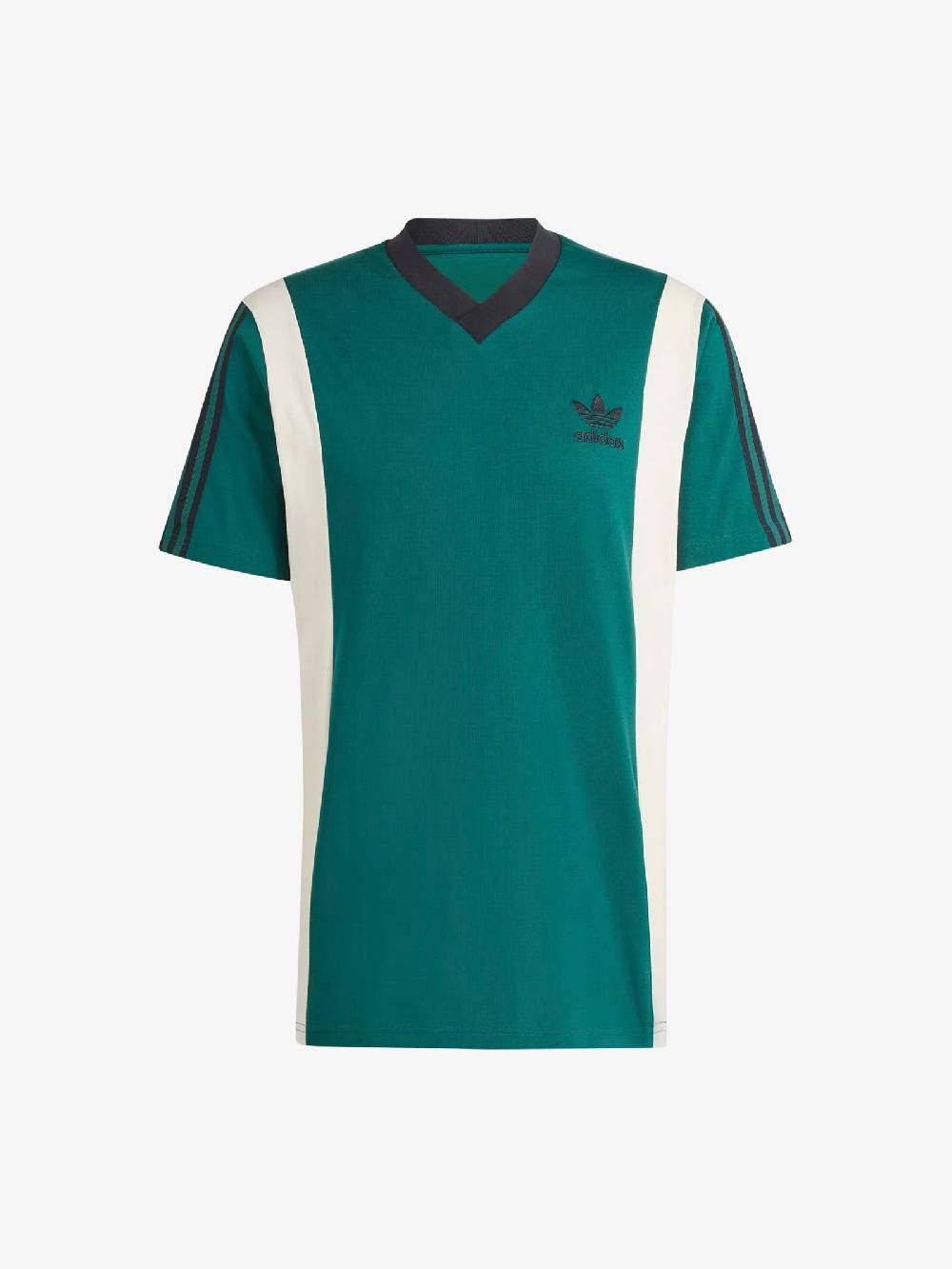 ADIDAS T-shirt Archive panel uomo un cotone verde