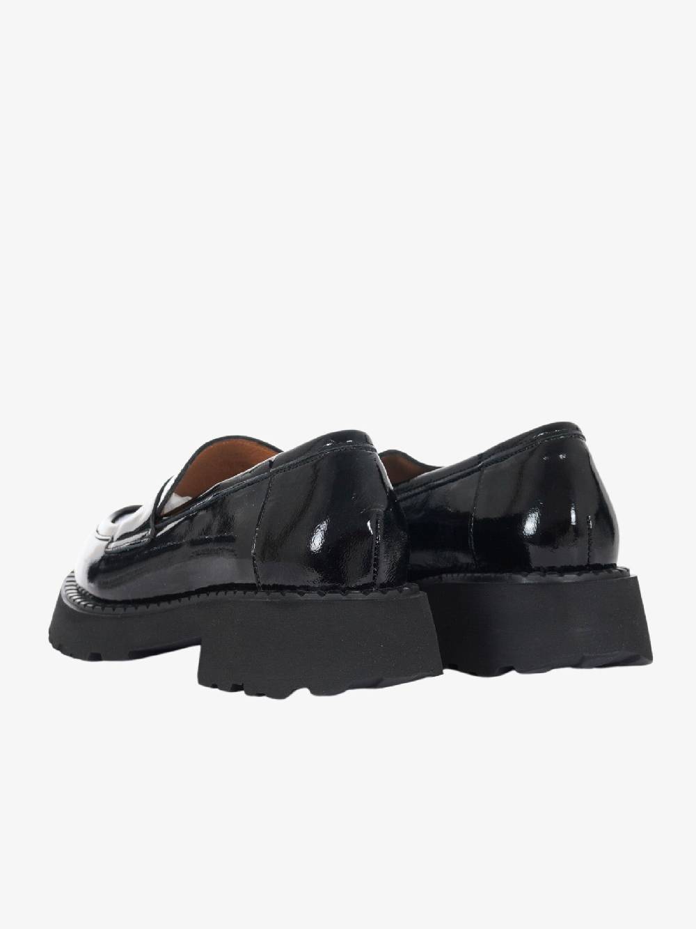 ALBANO Mocassini 2507 Donna In Pelle Vernice Nero