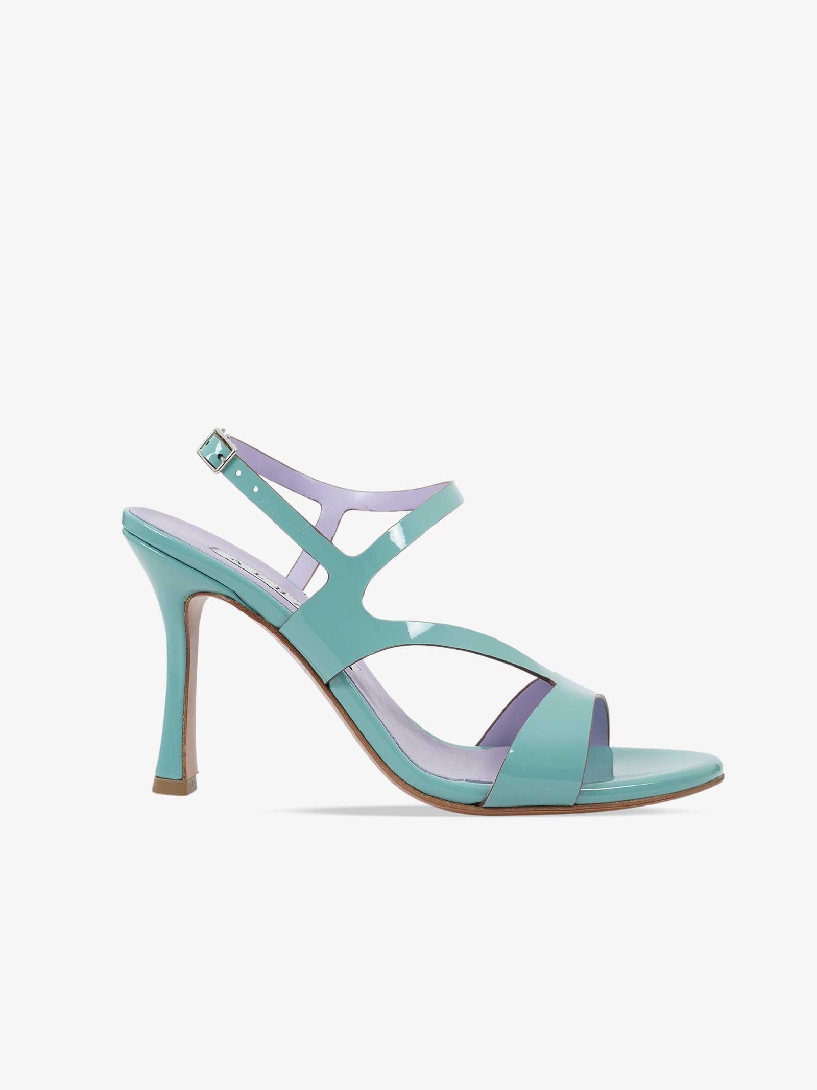 ALBANO Sandali con tacco 5061 donna verde