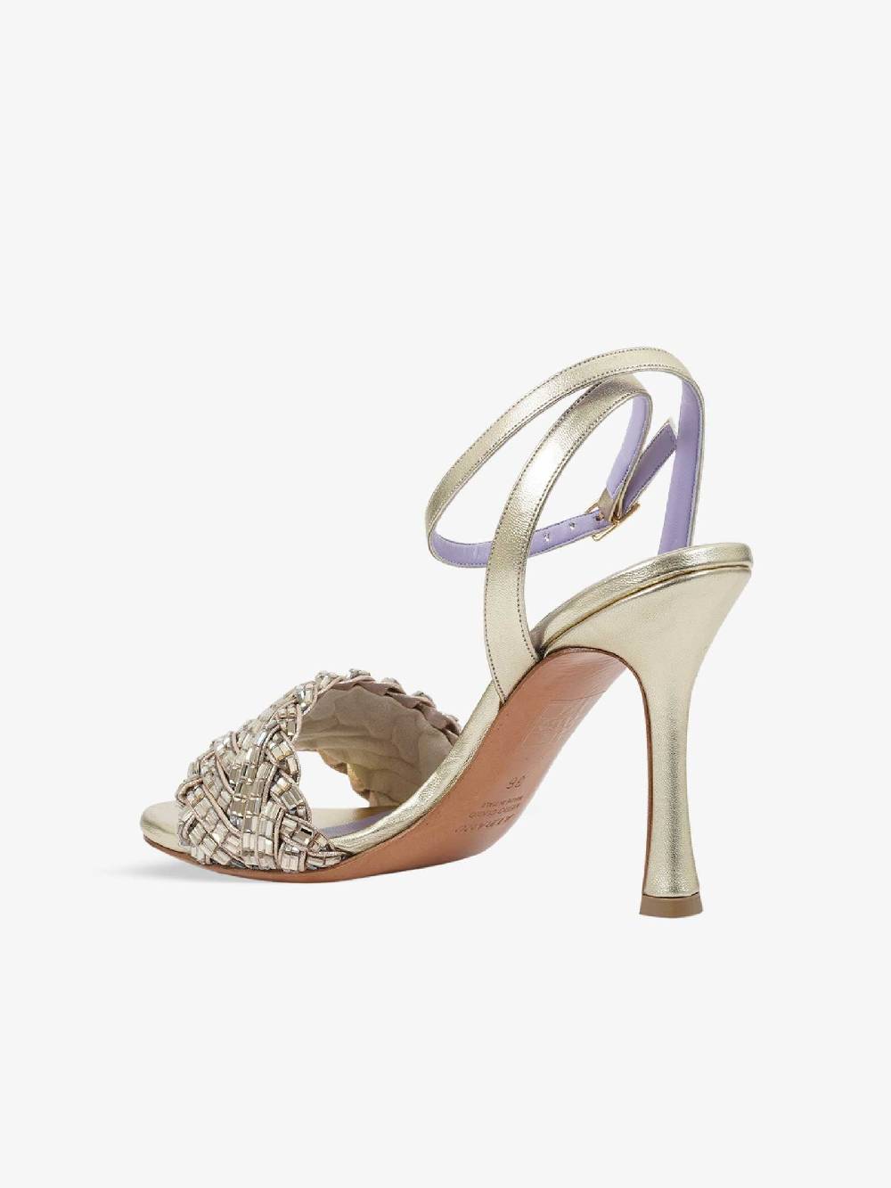 ALBANO Sandali Con Tacco 5073/85 Donna Oro