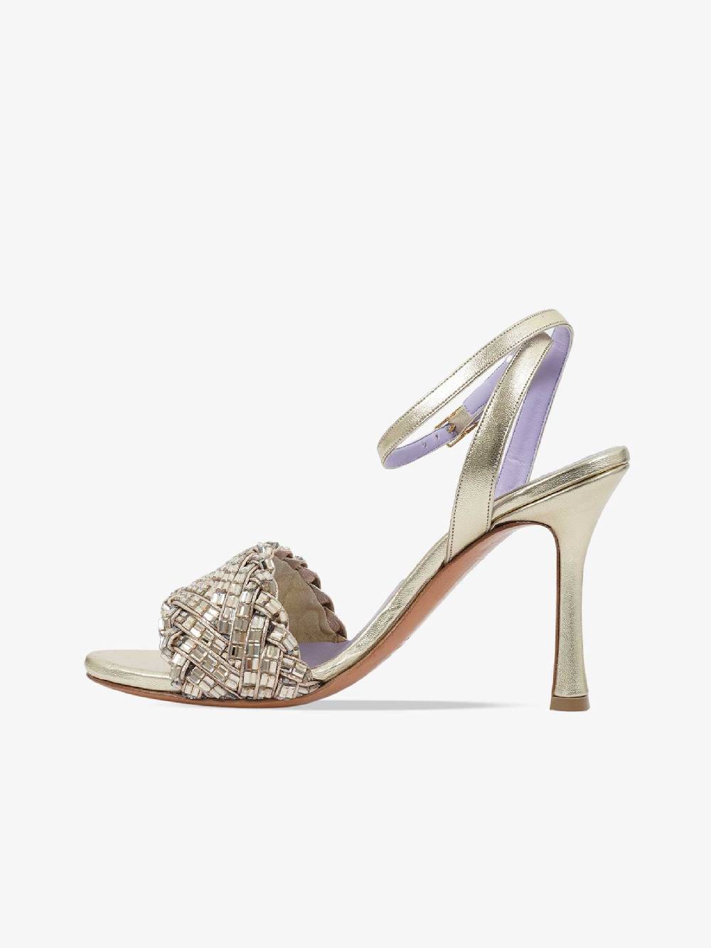 ALBANO Sandali Con Tacco 5073/85 Donna Oro