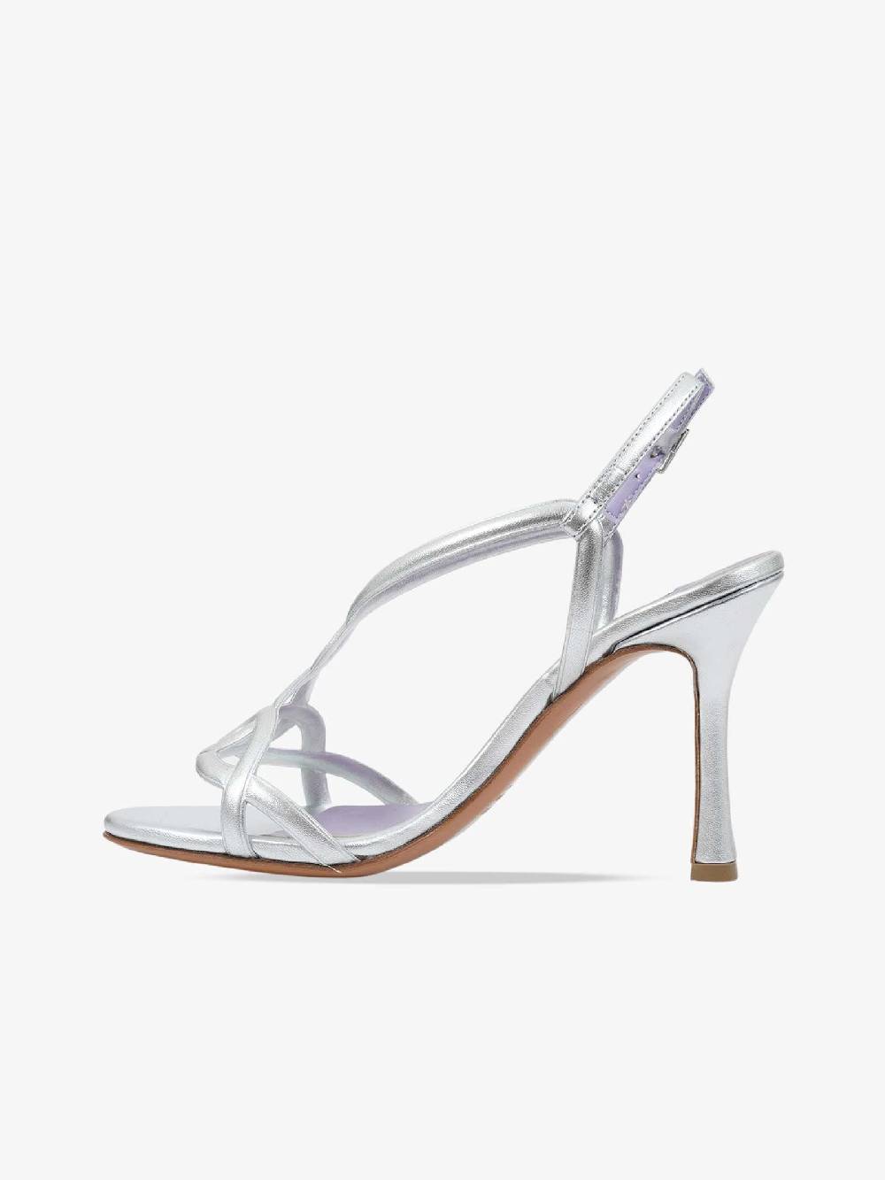 ALBANO Sandali Con Tacco 5181 Donna Argento