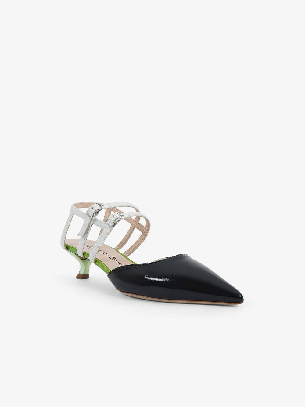 ALCHIMIA Chanel ANNA S2403 Donna Pelle Nero