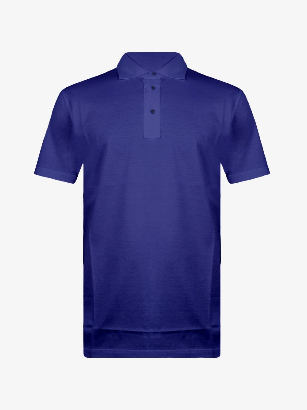 ALESSANDRO DELL'ACQUA Polo uomo in cotone blu navy