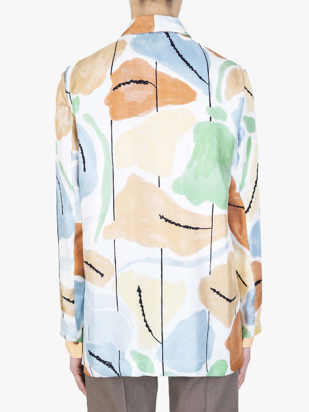 ALYSI Giacca Eden Donna In Seta Multicolor