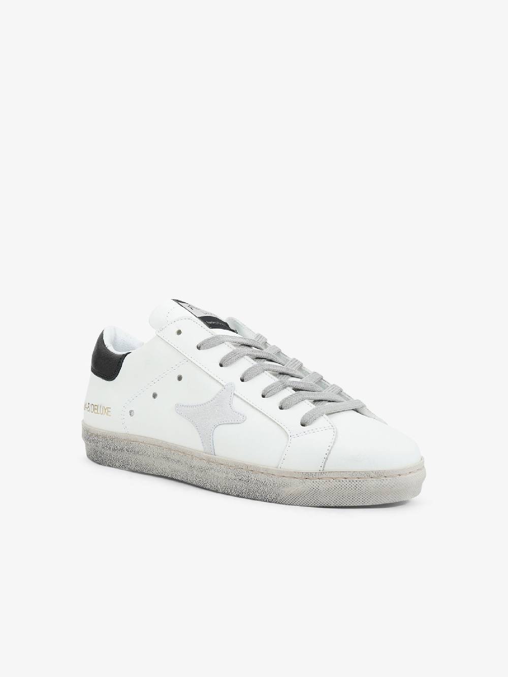 AMA BRAND Sneakers 2726 Uomo In Pelle Bianco