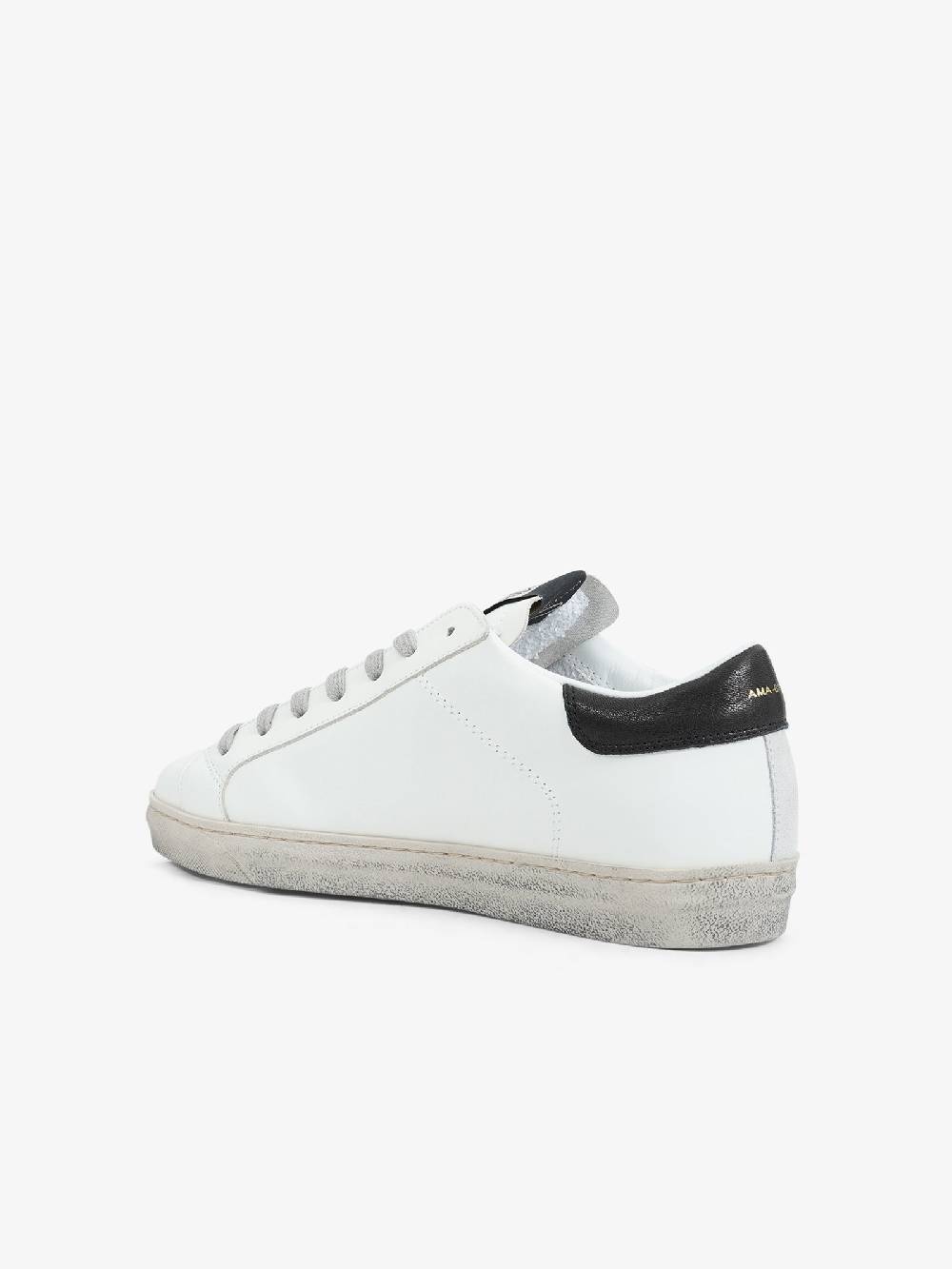AMA BRAND Sneakers 2726 Uomo In Pelle Bianco