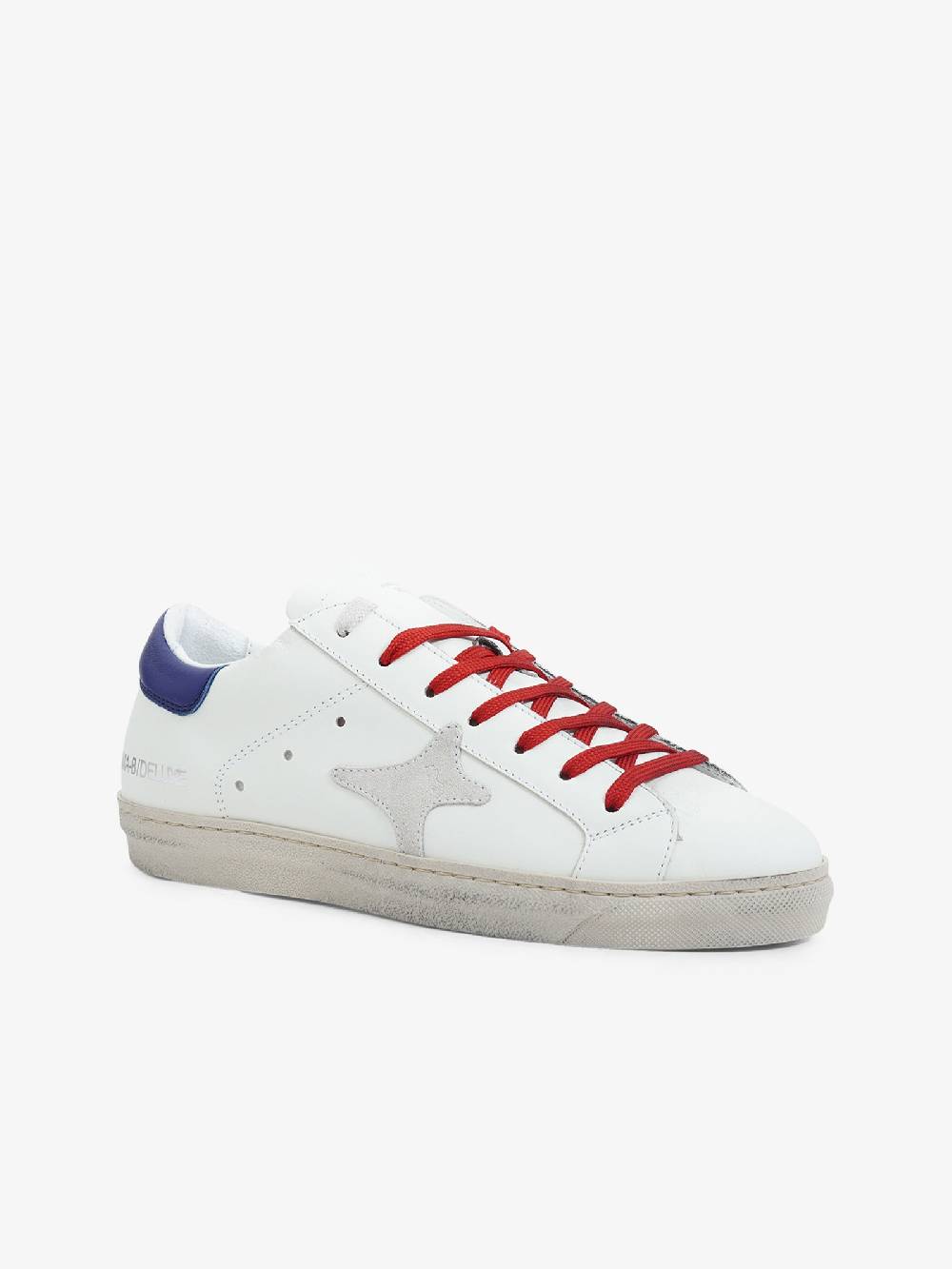 AMA BRAND Sneakers 2737 Uomo In Pelle Bianco