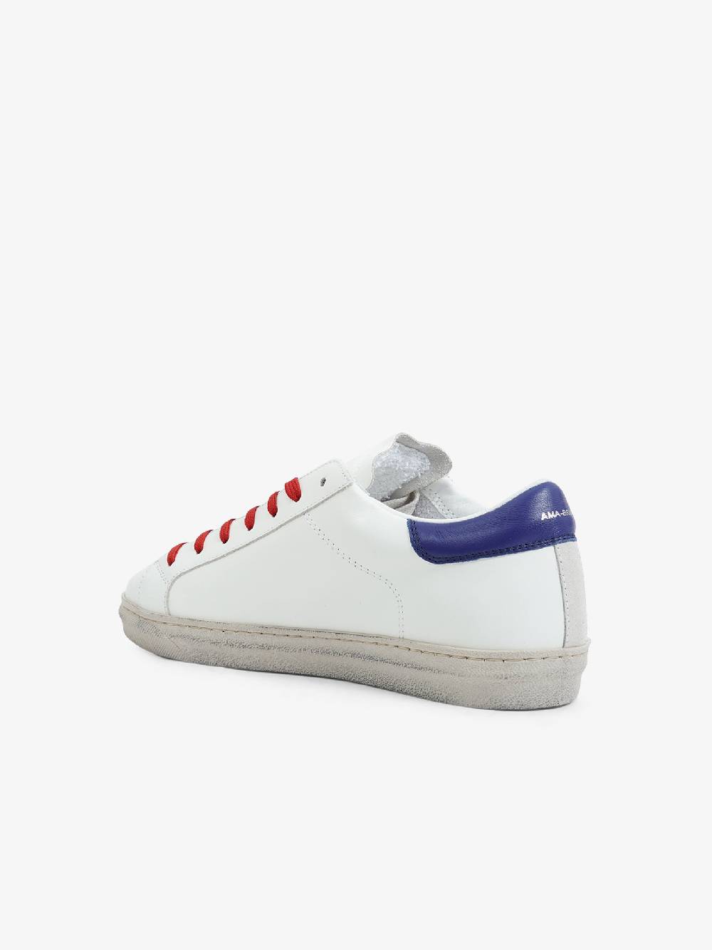 AMA BRAND Sneakers 2737 Uomo In Pelle Bianco