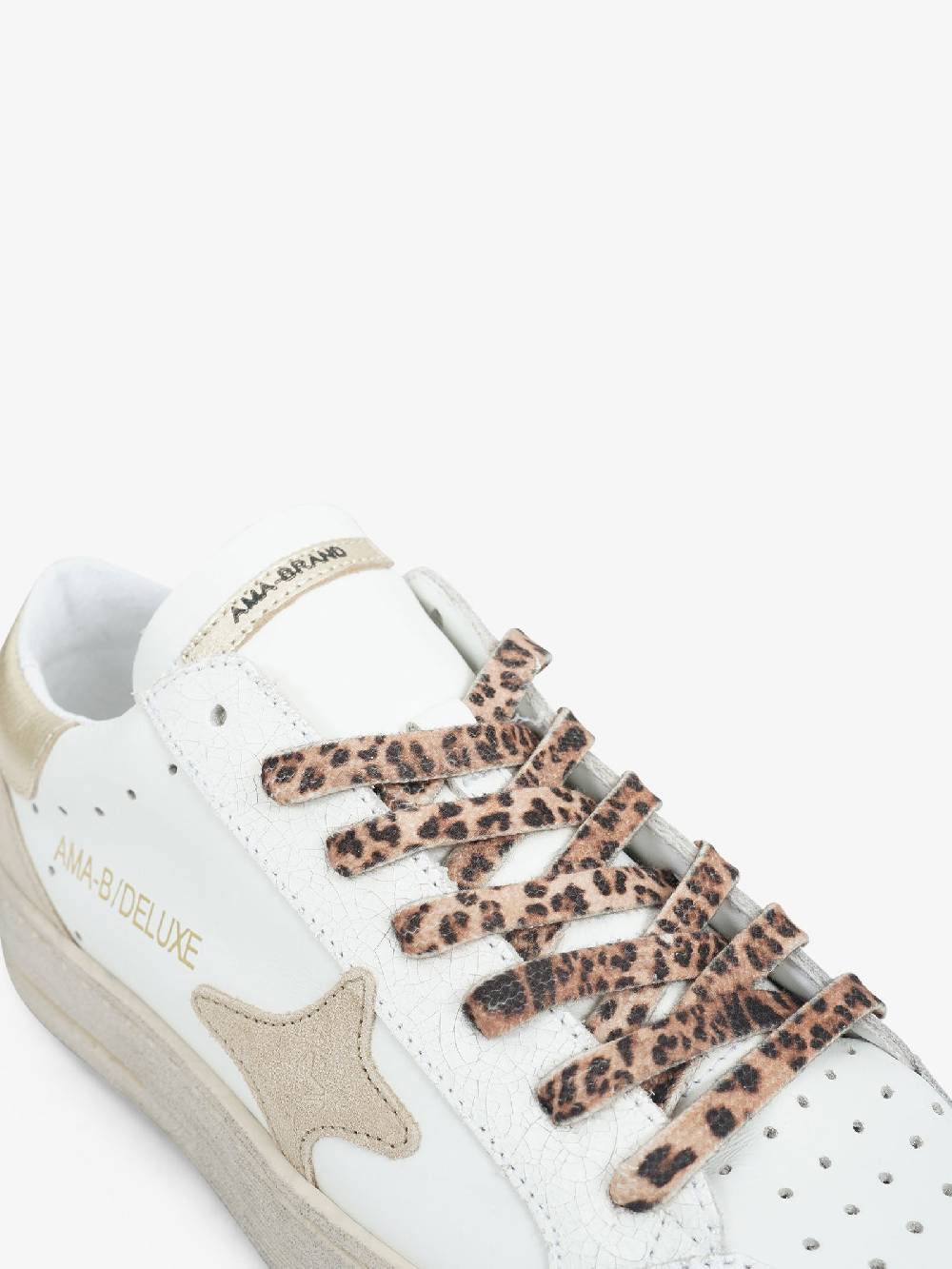 AMA BRAND Sneakers 2762 Donna In Pelle Bianco