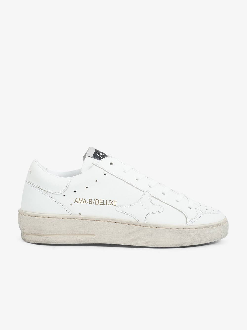 AMA BRAND Sneakers 2765 Donna In Pelle Bianco