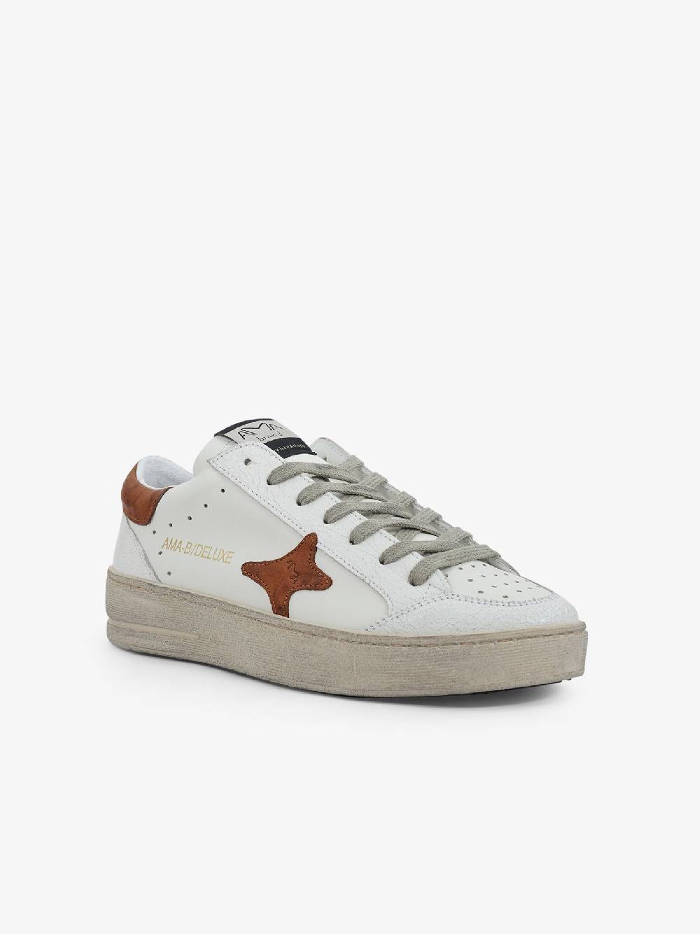 AMA BRAND Sneakers 2769 Uomo Pelle Bianco
