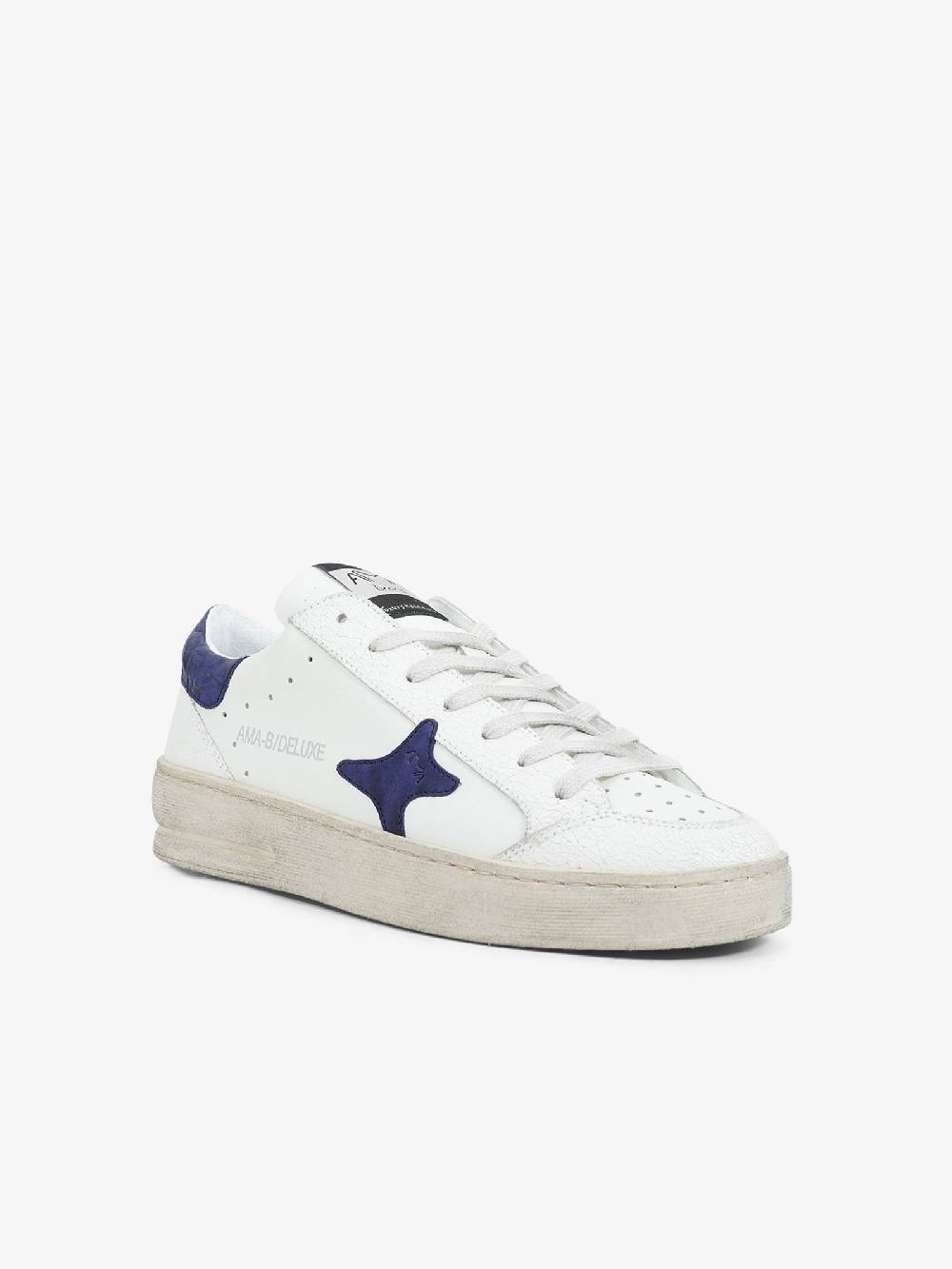 AMA BRAND Sneakers 2775 Uomo In Pelle Bianco